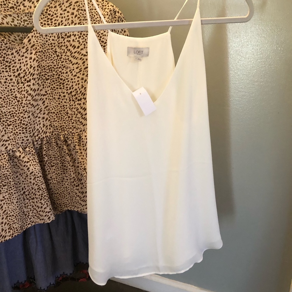 Loft skinny strap tank